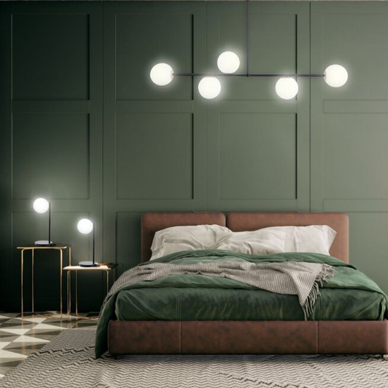 GAMA 5 CZARNY lampa wisząca 33186