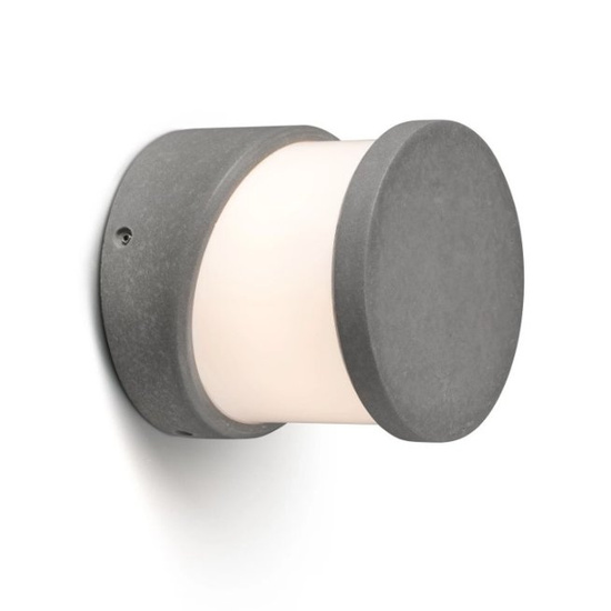 Kinkiet zewnętrzny BLOCK szary cement 74139