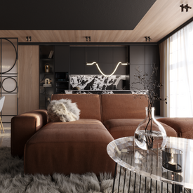 Oprawa wisząca SPRITZER czarny Zaho Lighting