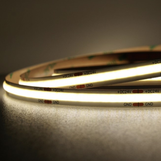 Taśma COB 24V 4000K 8W rolka 5 m