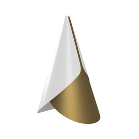 Klosz CORNET biel i mosiądz UMAGE