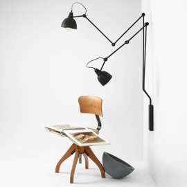 Kinkiet podwójny Aida 842D czarny ALDEX