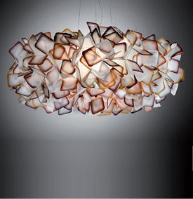 Lampa wisząca CLIZIA SUSPENSION LARGE ORANGE SLAMP