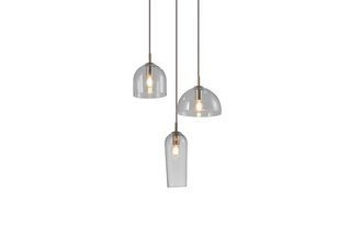 Lampa wisząca Blanca 3 Champagne Azzardo