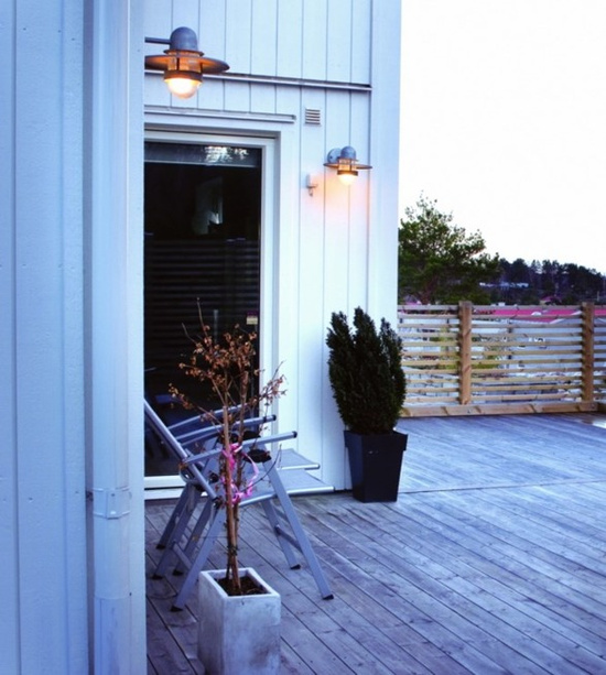 Lampa zewnętrzna sufitowa Bergen Norlys art 271 czarny