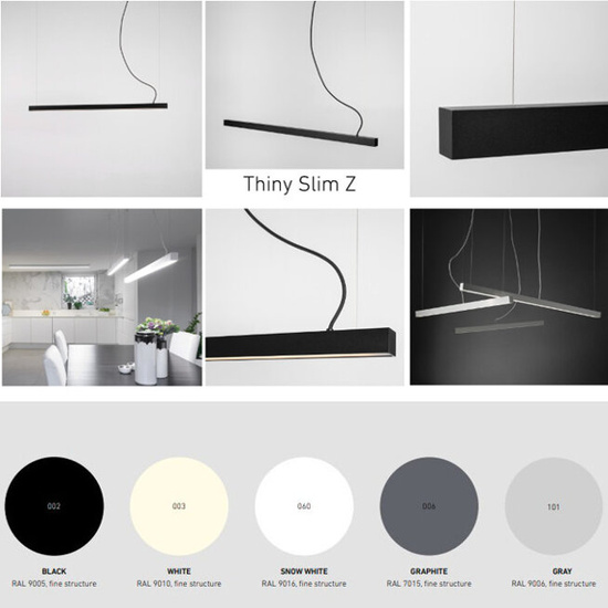 Lampa wisząca Thiny Slim Z 120 Chors