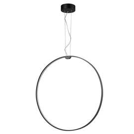Lampa wisząca ACIRCULO LED CZARNA 74 CM