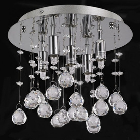 Lampa wisząca MOONLIGHT PL5 CROMO 094649 IDEAL LUX