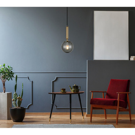 Lampa wisząca Ravena PND-2324-1 BRO+SG Italux