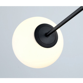 Oryginalna lampa wisząca Oviedo 6 Black Azzardo 