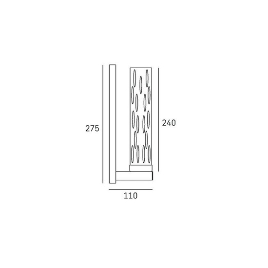 Kinkiet Oxford Cosmo Light P04052NI