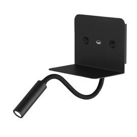 Kinkiet Vera Black Azzardo