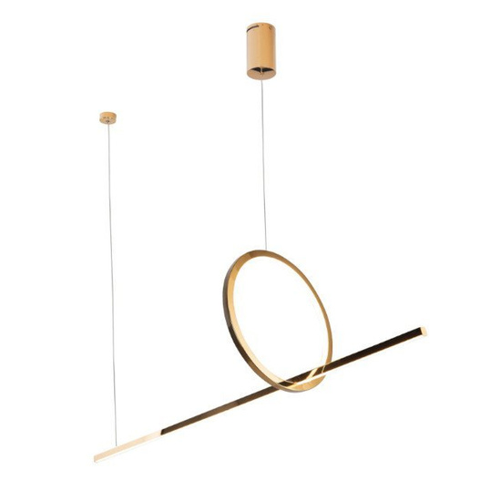 Lampa wisząca Lozanna Złota MAXLIGHT 