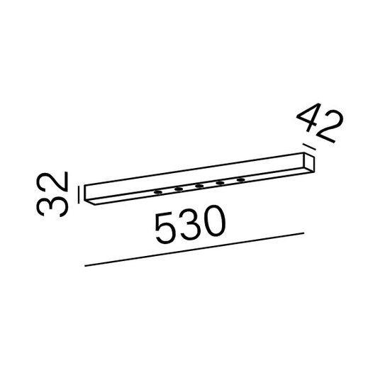 LENS LINE LED natynkowy AQform 