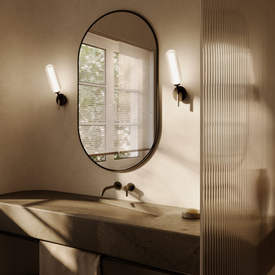 Kinkiet LARI czarny A1333 Aromas 