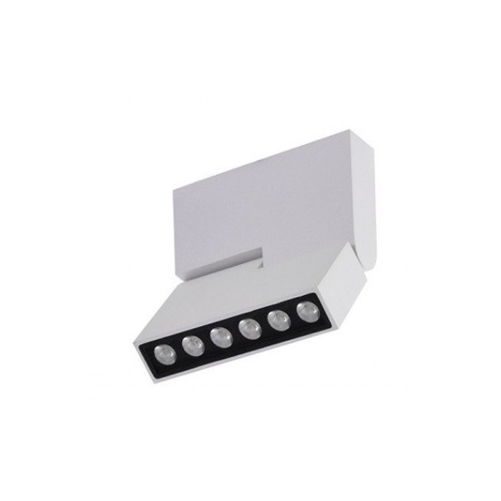 Oprawa natynkowa z ruchomym źródłem światła Leon White Azzardo