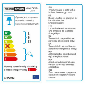 Kinkiet Lexus Parete Claro OPEN DESIGN HIGHLIGHTS