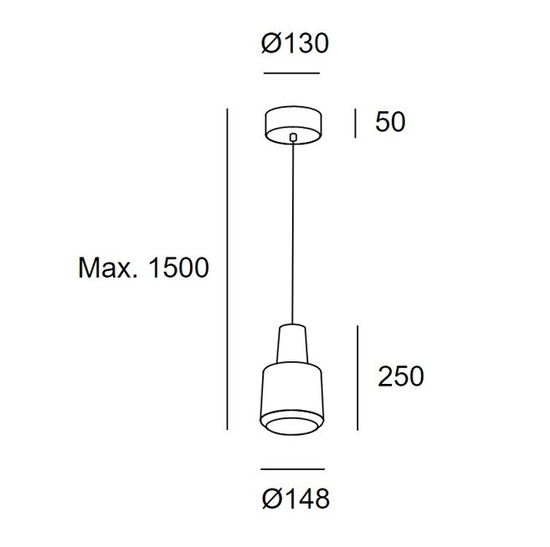 00-4037-CS-12 Leds-C4 Lampa wisząca KHOI