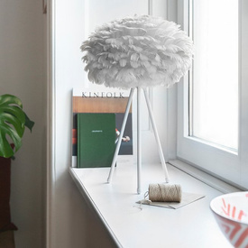 Lampa stołowa tripod EOS mini jasny szary UMAGE