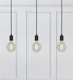 Lampa wisząca SKY 3 listwa Markslojd 106336 czarna