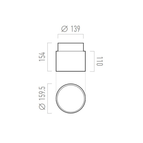 Reel ON NW TRIAC SOFT oprawa natynkowa Chors