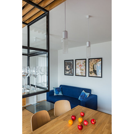 LAMPA WISZĄCA MODERN GLASS TR Tube GU10 230V AQFORM