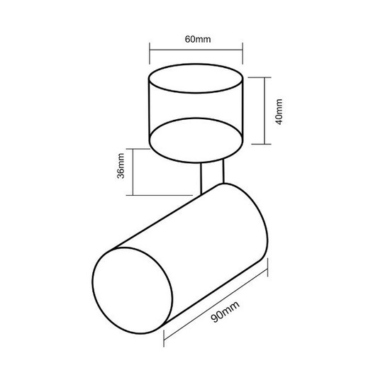 Oprawa natynkowa Tuka Nero Track OPEN DESIGN HIGHLIGHTS