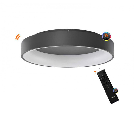 Lampa sufitowa Solvent R Grey 80 cm Azzardo Smart WiFi