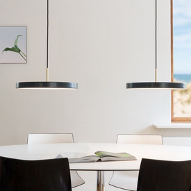 Lampa wisząca Asteria mini antracytowa szarość UMAGE