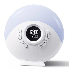 Lampka nocna z radiobudzikiem Magic Fun Nilsen