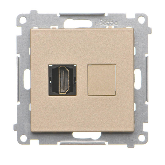 Gniazdo HDMI pojedyncze Simon 55 