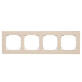 Ramka szklana czterokrotna Simon 55 Nature