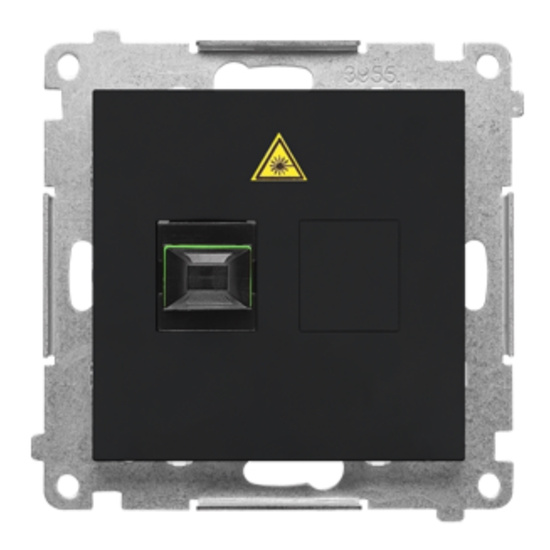 Gniazdo światłowodowe pojedyncze Simon 55 