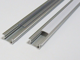 Profil wpuszczany srebrny anodowany typ B 2 metry