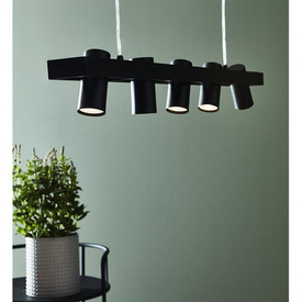 Biała kierunkowa lampa wisząca Torino Markslojd