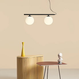 Lampa wisząca Beryl 2 czarna