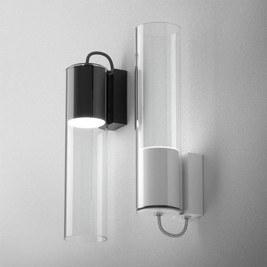 KINKIET MODERN GLASS TR Tube LED 230V hermetic AQFORM 