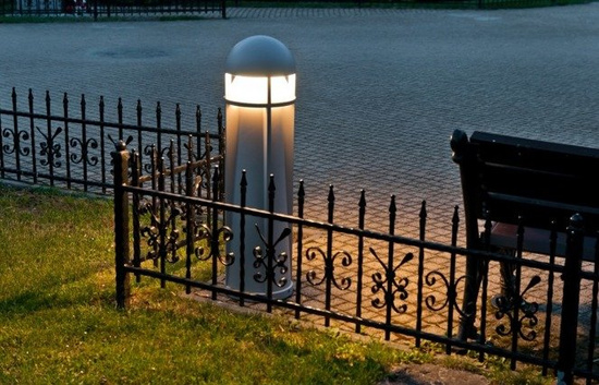 Słupek ogrodowy Narvik Norlys art 5024 aluminium