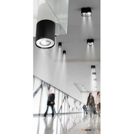 Lampa Azzardo NEOS 1 czarny aluminium BK/ALU