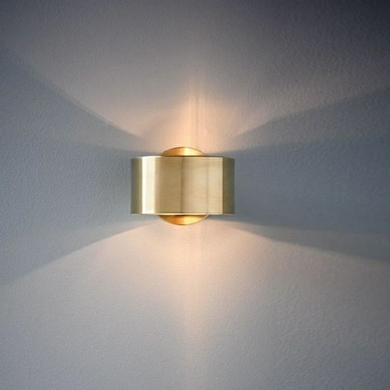 MOOSEE lampa ścienna ARRO złota