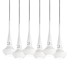 Lampa wisząca nad stół lub wyspę Tasos 6 Azzardo