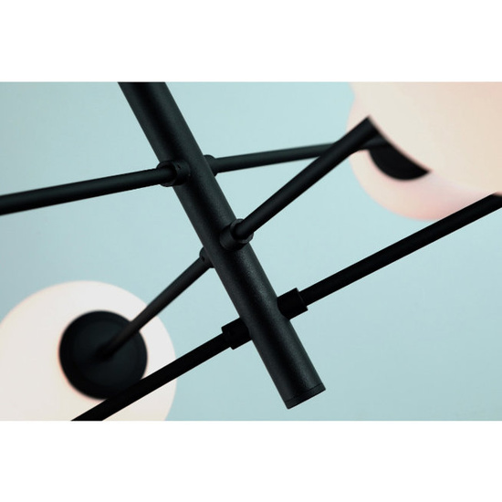 Oryginalna lampa wisząca Oviedo 6 Black Azzardo 