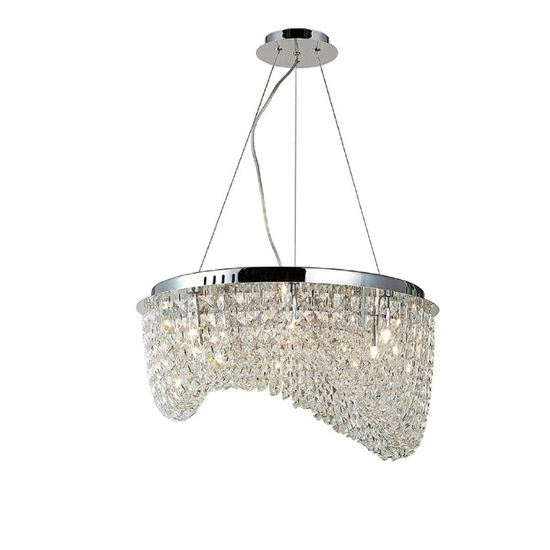 Lampa wisząca z kryształkami CARMEN Azzardo AZ1284