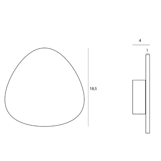 Kinkiet Marbles 6W Maxlight