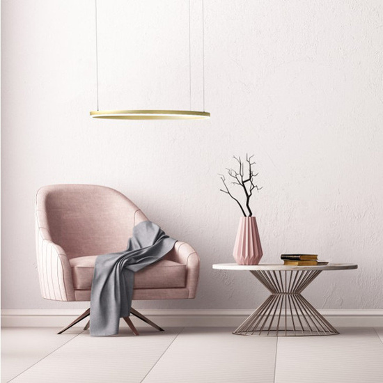 Biała lampa wisząca Halo 100 Azzardo