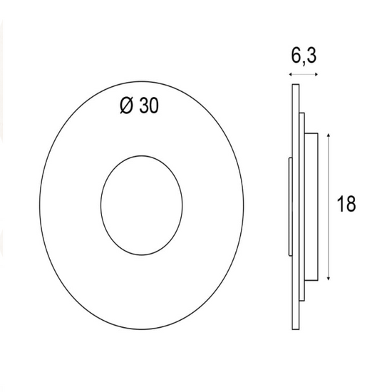 Kinkiet Sun 14W Maxlight