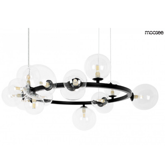 MOOSEE lampa wisząca ALURE 85 czarna