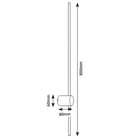 Kinkiet Line złoty Cleoni