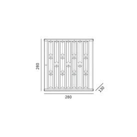 Kinkiet Kiev Cosmo Light W02103CP