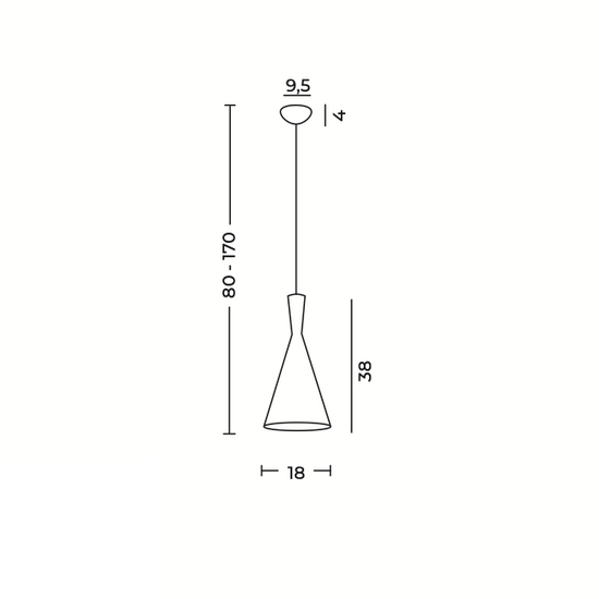LAMPA WISZĄCA VITA Azzardo
